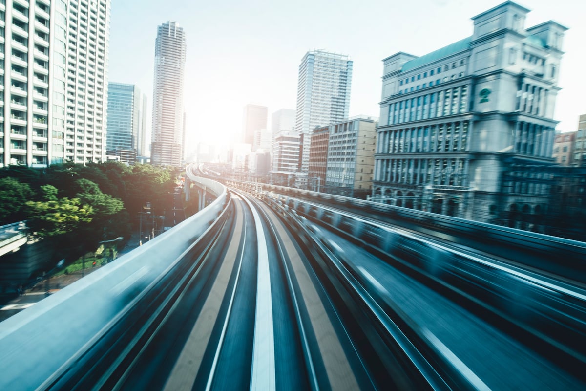 tokyo subway Acceleration